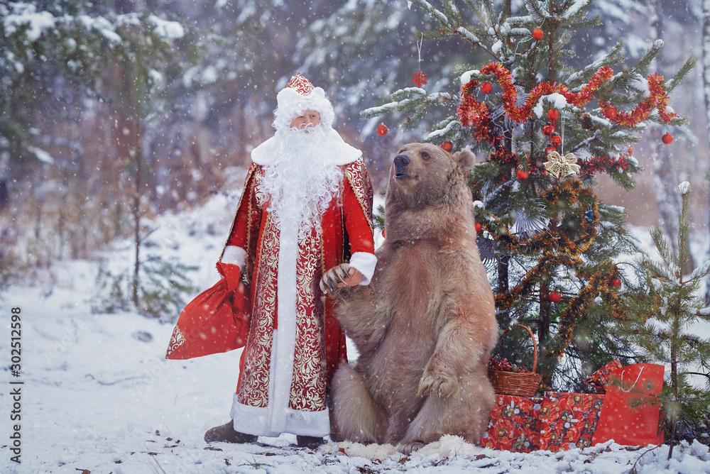 Eastern Santa Claus.. He decided to marry the New Year’s hour and celebrate in a special way (video)