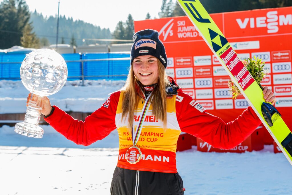 ÖSV high-flyer Marita Kramer landed on the podium again